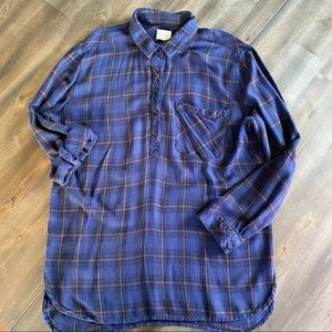 STITCH FIX Plaid Tunic Shirt Size XL